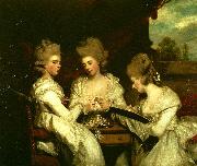 Sir Joshua Reynolds the ladies waldegrave USA oil painting artist